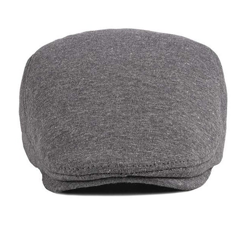 Qunson 2 Pack Men's Cotton Flat Cap Ivy Gatsby Newsboy Hat (I) - Image 5